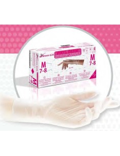 Caja100 GUANTE VINILO S/POLVO Naturex 6gr. T/G (10Cajas)