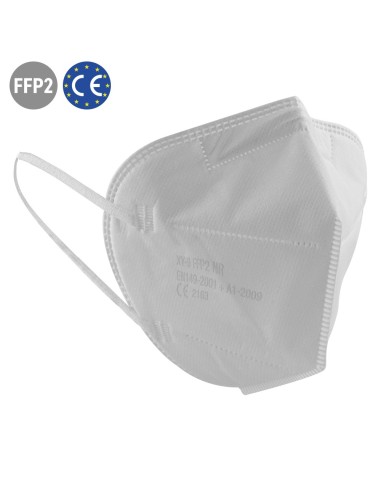 ---Caja 20 MASCARILLA FACIAL   FFP2  blanca
