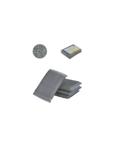 PAQ.6 ALMOHADILLA Fabricado con Hilo INOX 14,5*9,5CM*1,8...