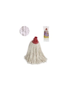 MOCHO ALGODON BLANCO HILO GRUESO 240grs. (24u.)