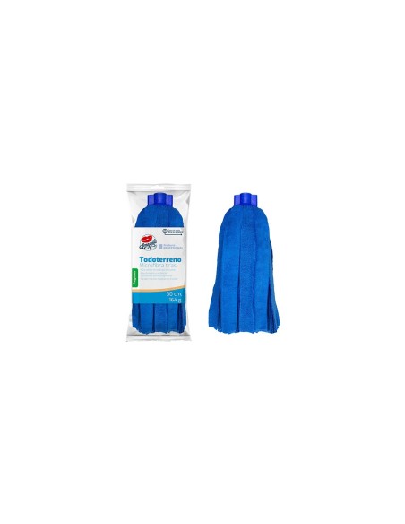 FREGONA TODOTERRENO MICRO-TIRAS 164gs. Azul (24u.)