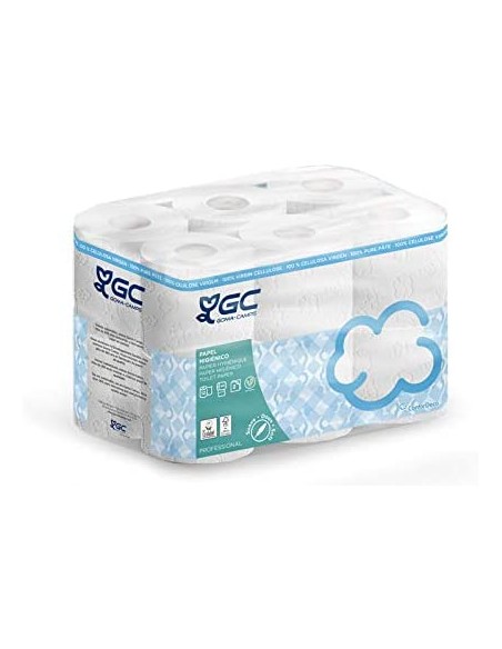 Paq.108r. HIGIENICO DOMEST.Confordeco Pasta-Gof.-2c. 200/23mt.