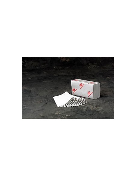 Caja3920 TOALLA MANOEco-Gof. V- 20*23cm. 20paq. * 196u -G-