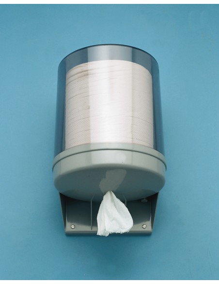 DISPENSADOR PAPEL MECHA Eco-Luxe ABS BLCO. 22*31*22 cm.