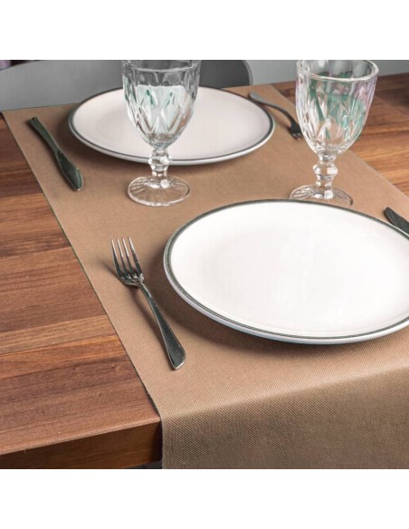 ***ROLLO MANTEL 0,40*48mt. NEWTEX CREMA Precorte. 30/160 (6R.)