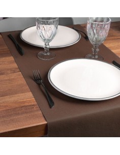ROLLO MANTEL 0,40*48mt. NEWTEX MARRON Precorte 30/160 (6R.)