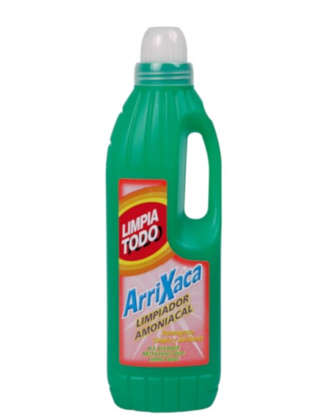 Caja12L. DTGTE. LIMPIATODO  AMONIACAL ArriXaca 1L
