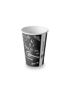 MILLAR VASO CARTON Oscuro-Graffiti 220cc. 7oz. -N- (1M.)