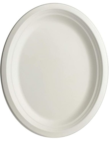 MILLAR BANDEJA OVAL Blanca  Fibra Caña...