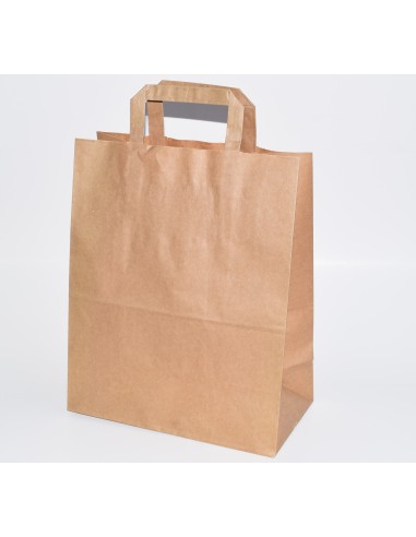 MILLAR BOLSA PAPEL KRAFTc/asa plana (5paq. x...