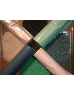 Caja 1.750 BOLSAS BASURA 52*58cm. G-60 NEGRA -E-