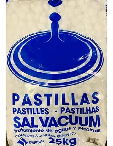 Saco25Kg. SAL PASTILLA CILINDRICA