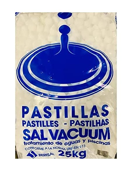 Saco25Kg. SAL PASTILLA CILINDRICA