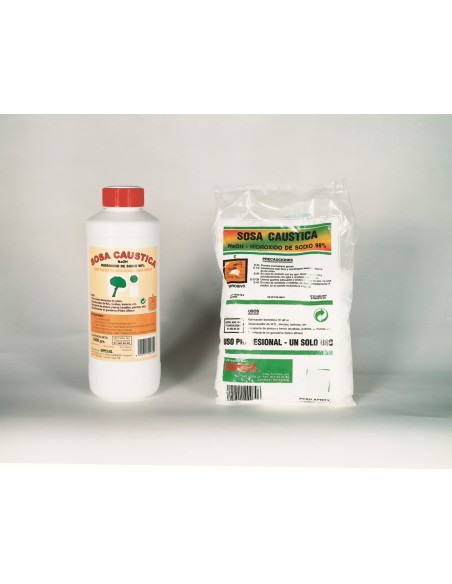 Caja12kg. SOSA CAUSTICA 1Kg. PERLA