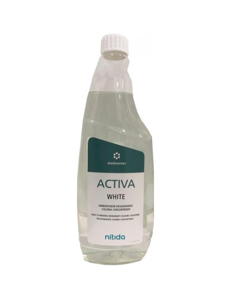 Bote 750ml. DESODORTE.-AMBT. WHITE CCTRADO.(8u.)