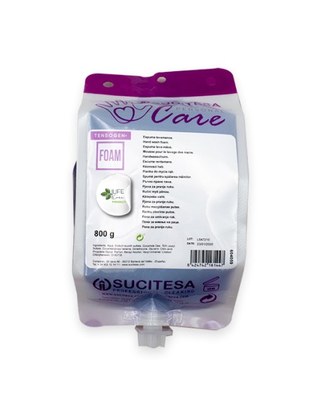 Caja6 JABON DMTGCO. MANOSEspuma800ml. Tensogen