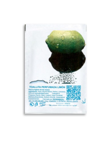 MILLAR TOALLITA PERFUMADA LIMON 60*80 (0.5M) TC