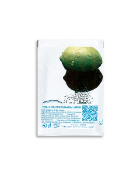 MILLAR TOALLITA PERFUMADA LIMON 60*80 (0.5M) TC
